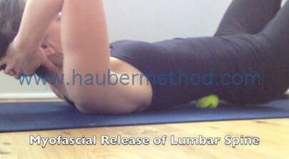 Myofascial release of lumbar spine